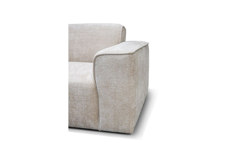 Canapé d'angle - Colette - Beige