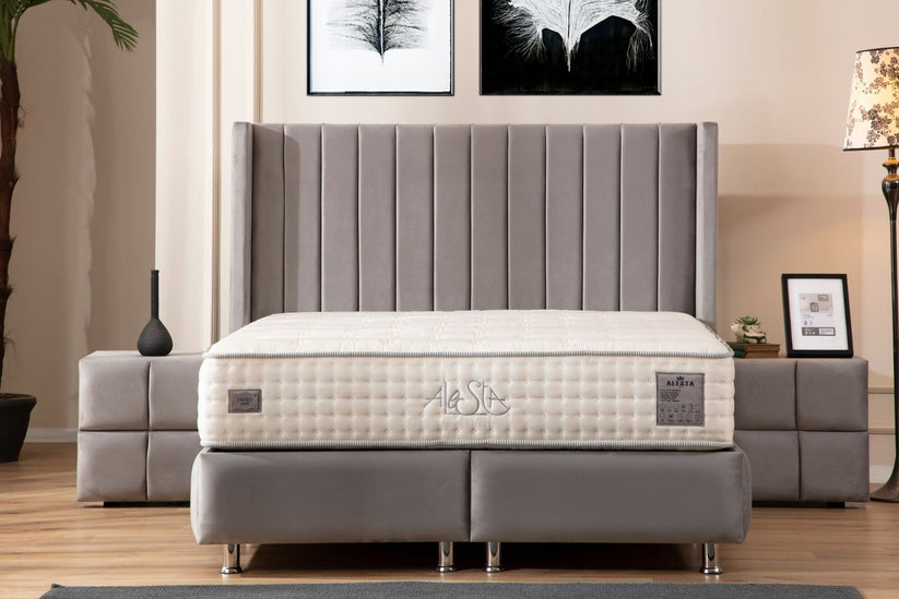 Lit coffre - Tokyo - Gris