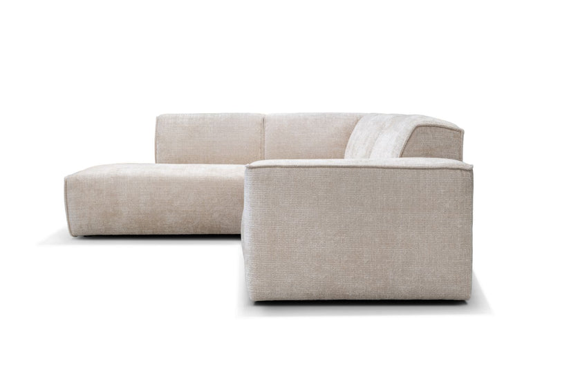 Canapé d'angle - Colette - Beige