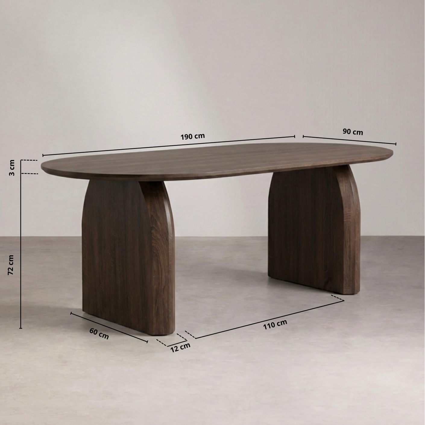 Table de repas FLORA