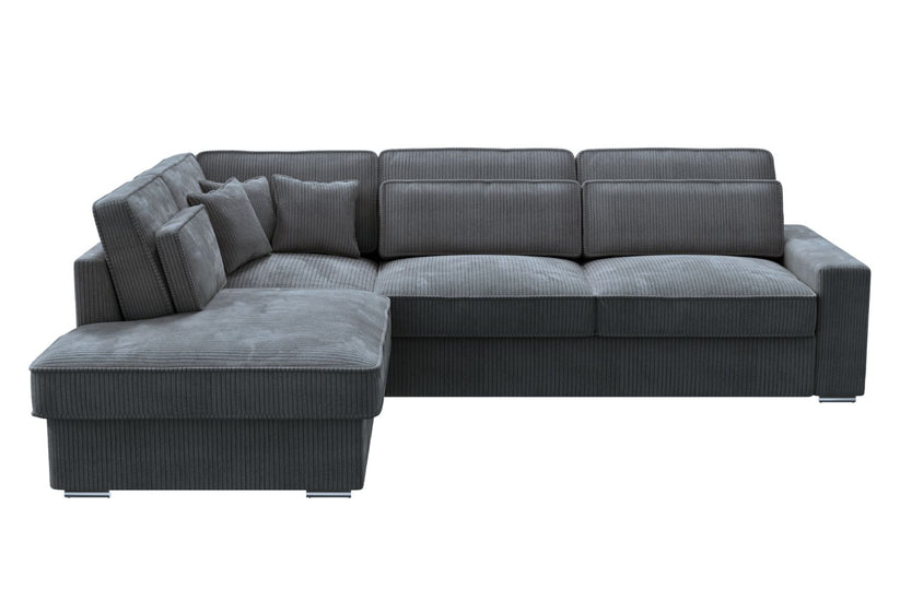 Canapé d'angle Lexus - Velours côtelé