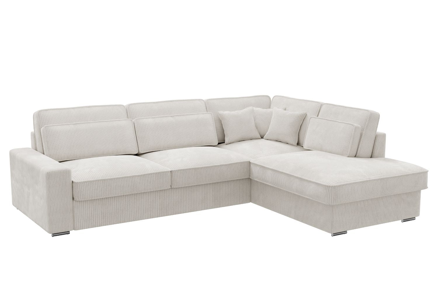 Canapé d'angle Lexus - Velours côtelé
