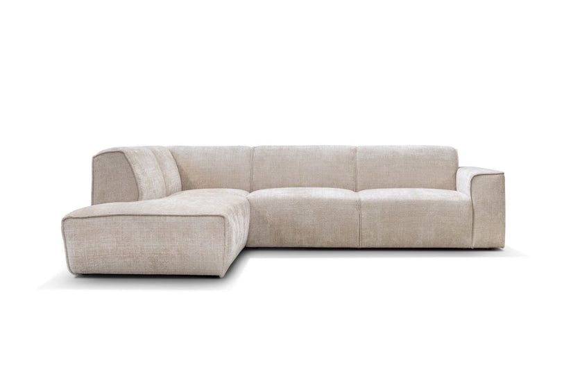 Canapé d'angle - Colette - Beige