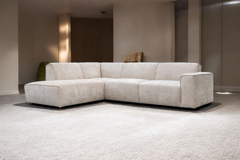 Canapé d'angle - Colette - Beige