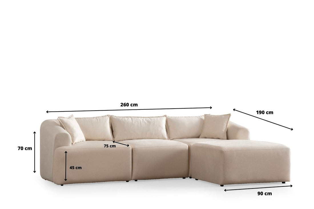 Canapé modulable MILA