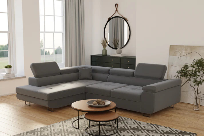 Canapé convertible TONY - Velours