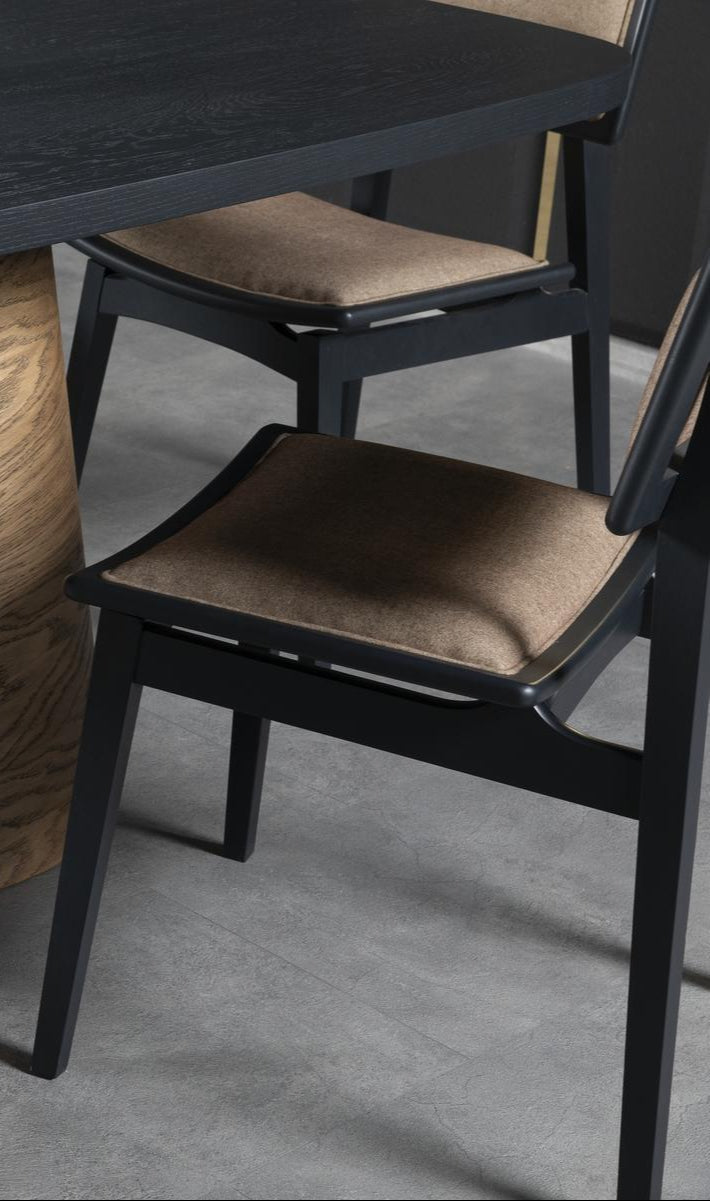 Chaise en bois minimaliste Stella