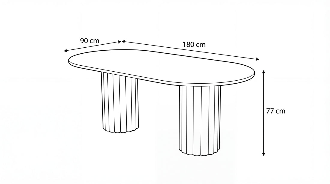 Table de repas ATHENA 180