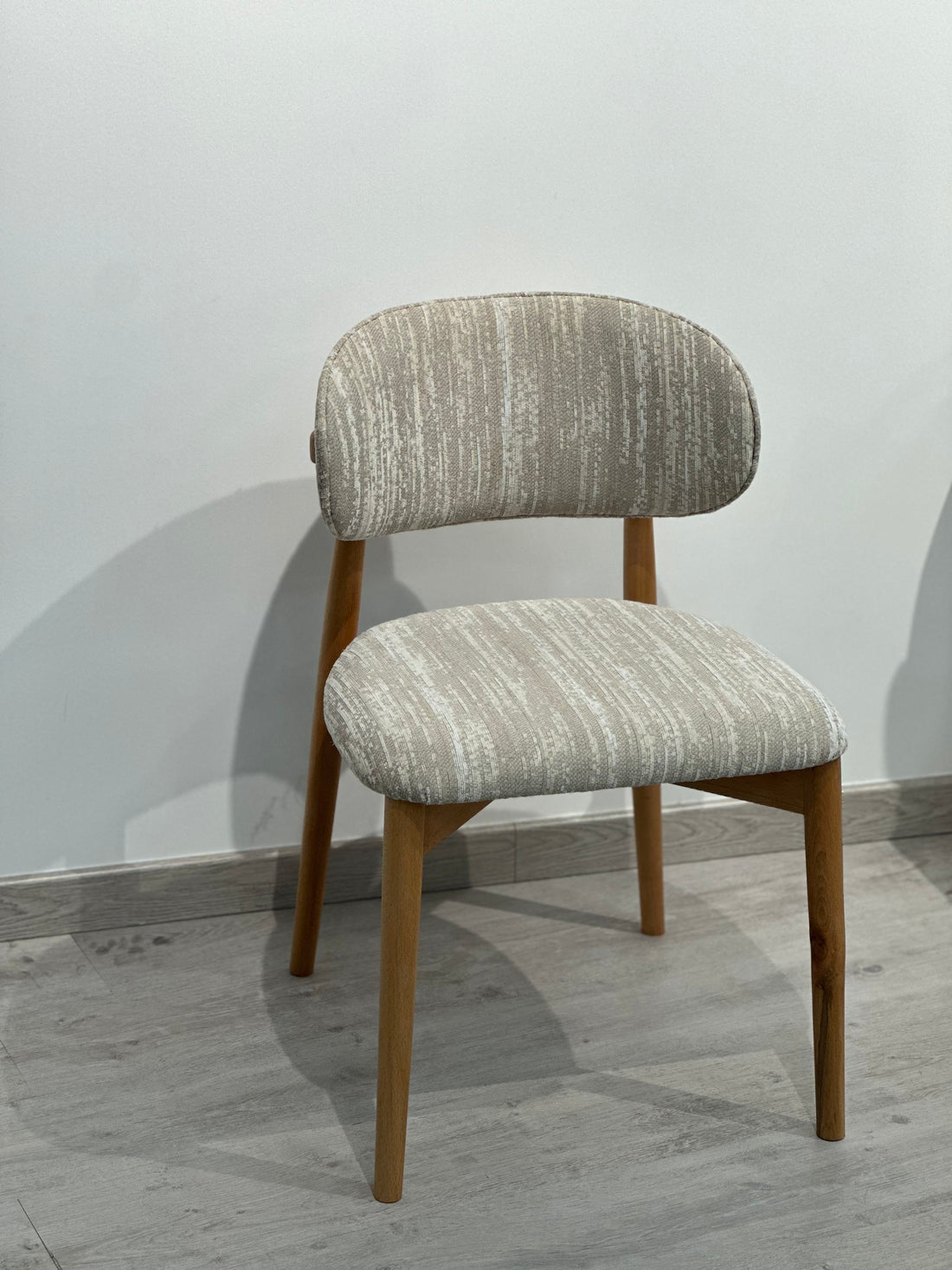 Chaise Prague - Bois clair (à motifs)