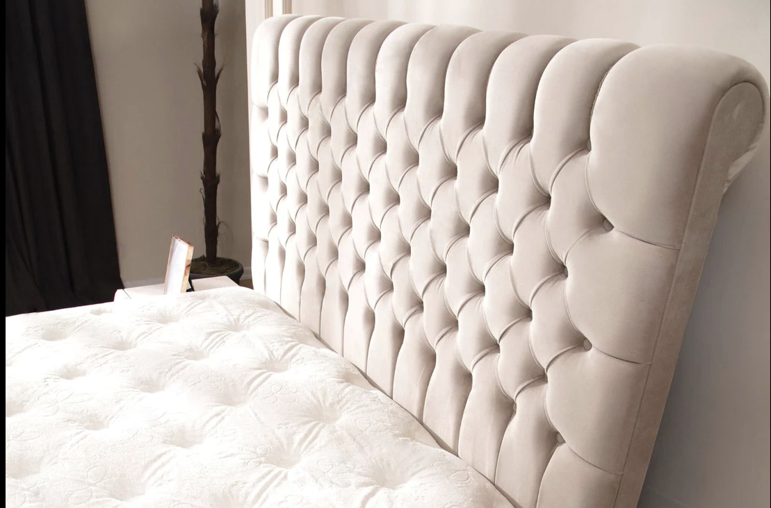 Lit coffre - Luna - Beige