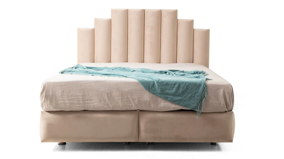 Lit coffre - Natura - Beige