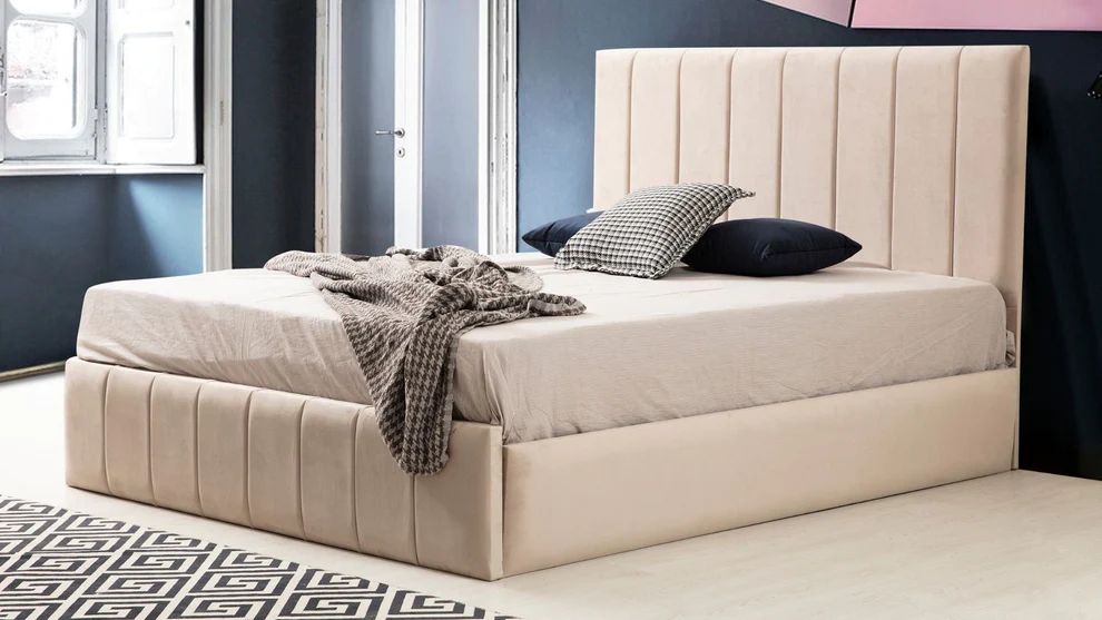 Cadre de Lit - Polo - Beige