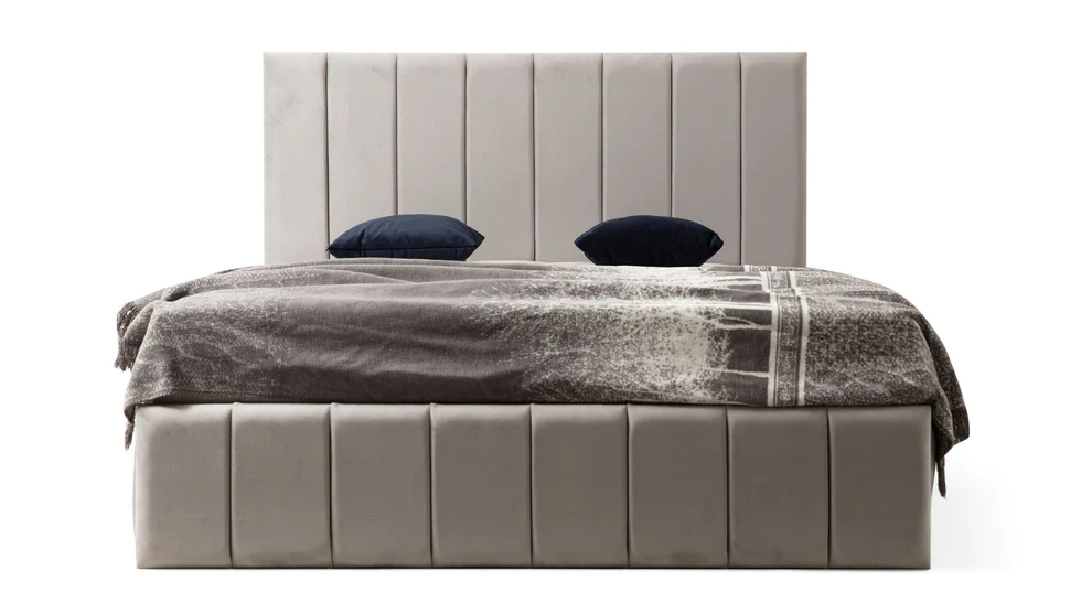 Cadre de Lit - Polo - Gris