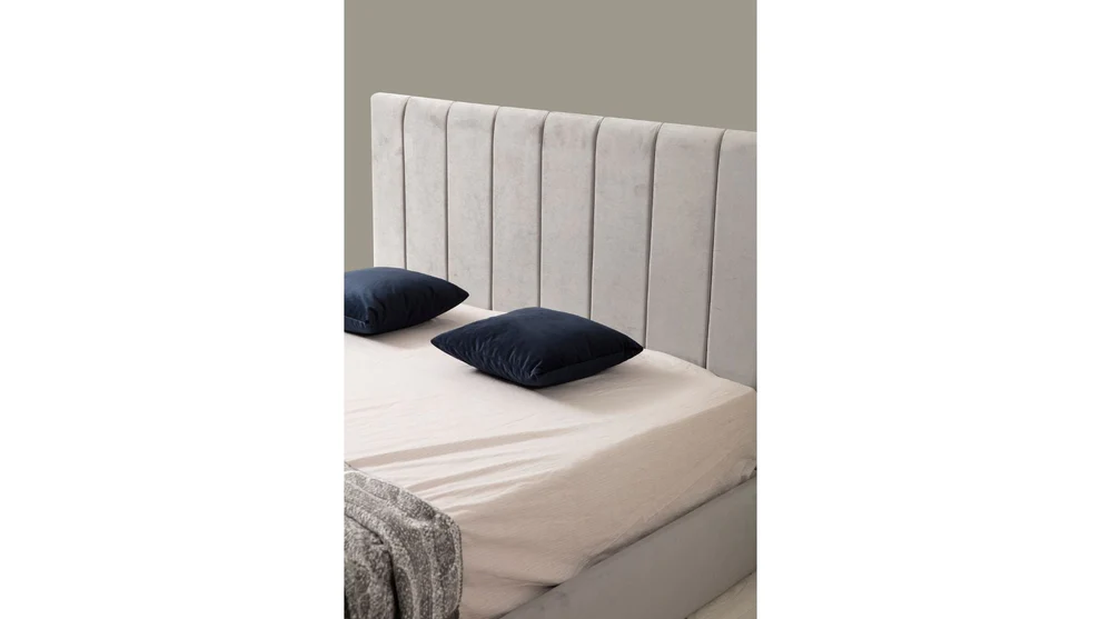 Cadre de Lit - Polo - Gris