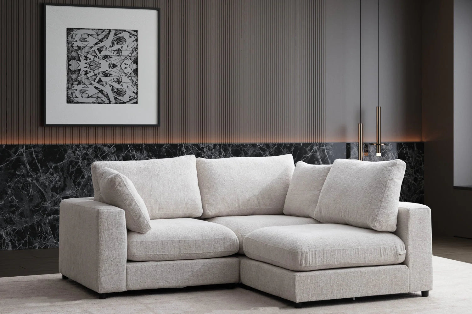 Canapé modulable JULIA 3+1