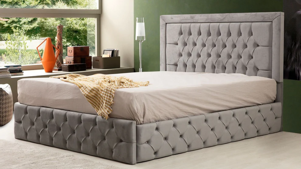 Cadre de Lit - Roma - Gris