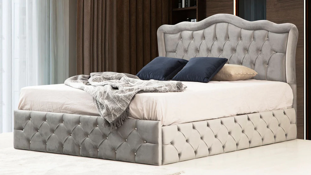 Cadre de Lit - Venise - Gris