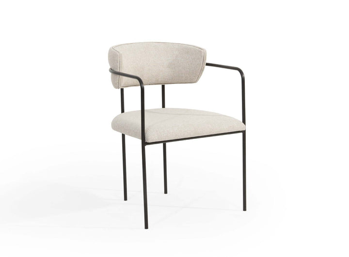 Chaise LUNA avec accoudoirs
