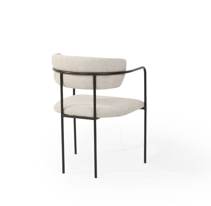Chaise LUNA avec accoudoirs
