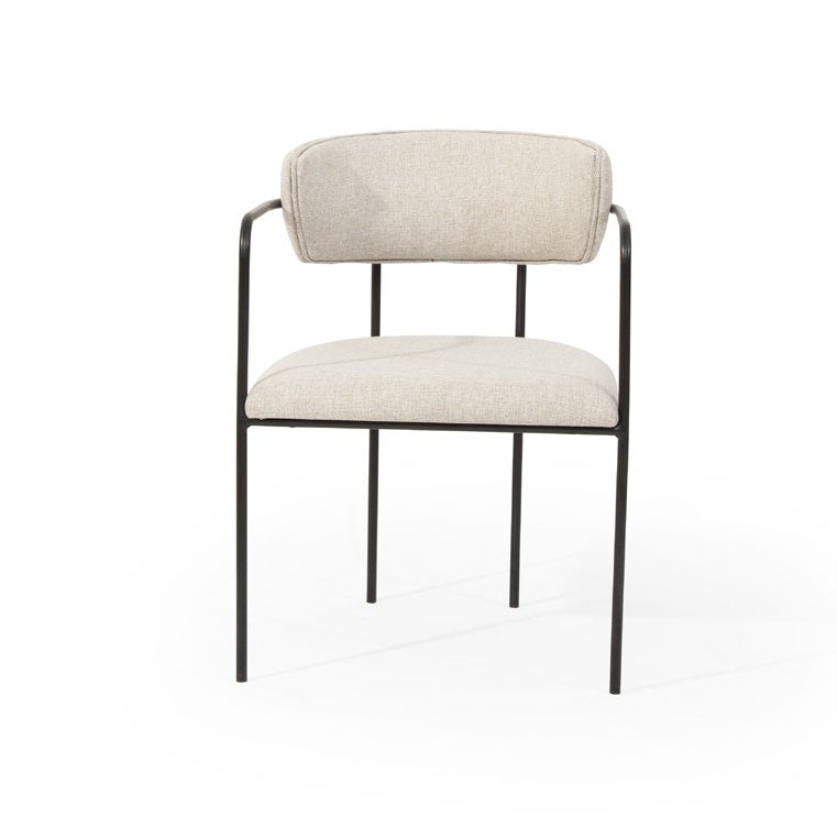 Chaise LUNA avec accoudoirs