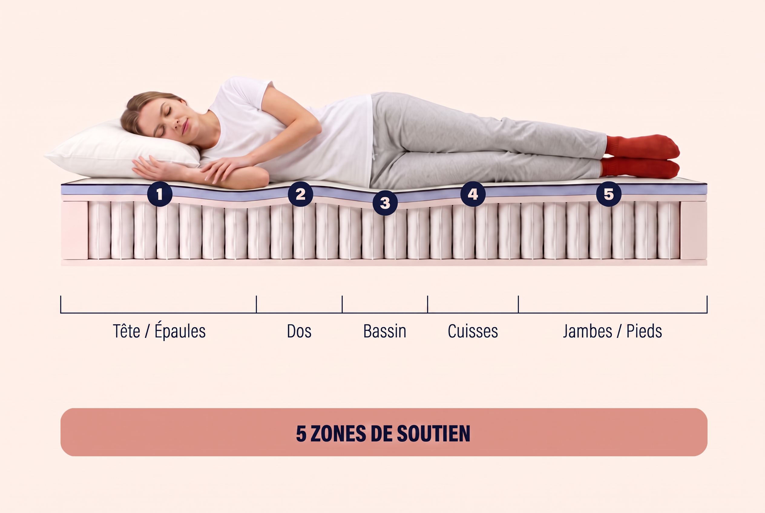 Matelas Exclusif H32 - Gris