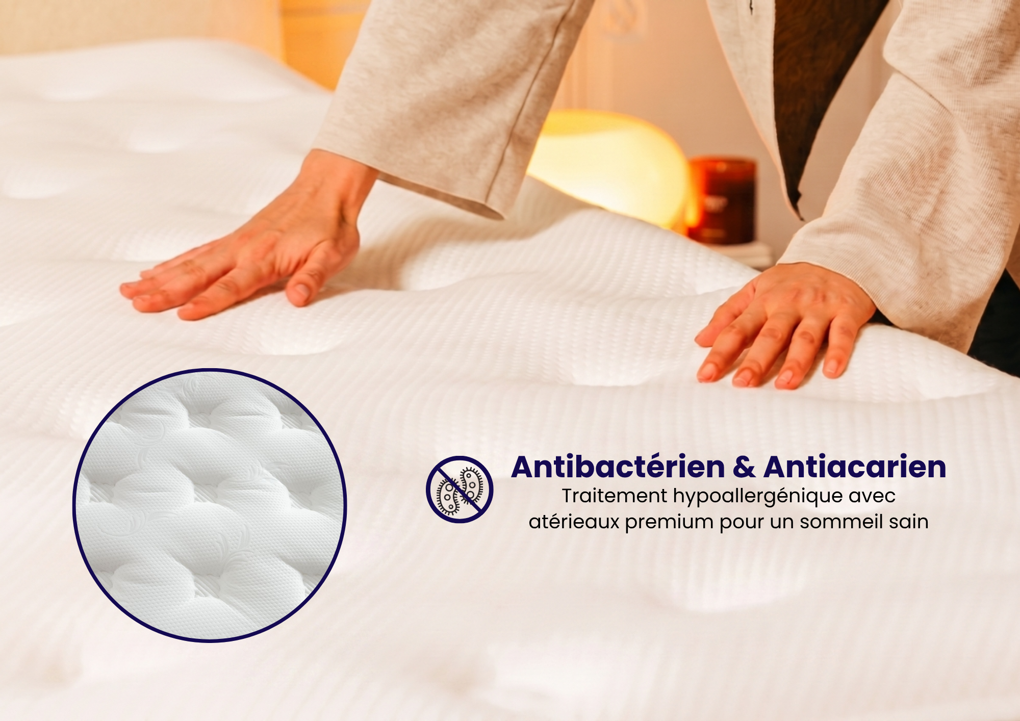 Matelas Exclusif H32 - Beige