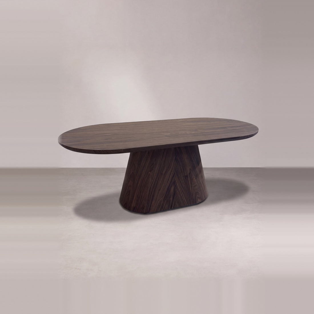 Table basse FOREST en effet bois noyer, photo 2 sur 4