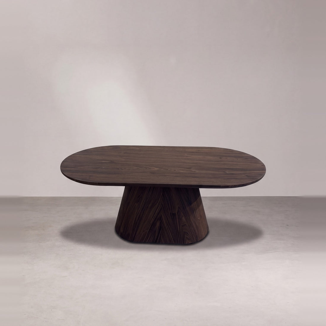 Table basse FOREST en effet bois noyer, photo 3 sur 4
