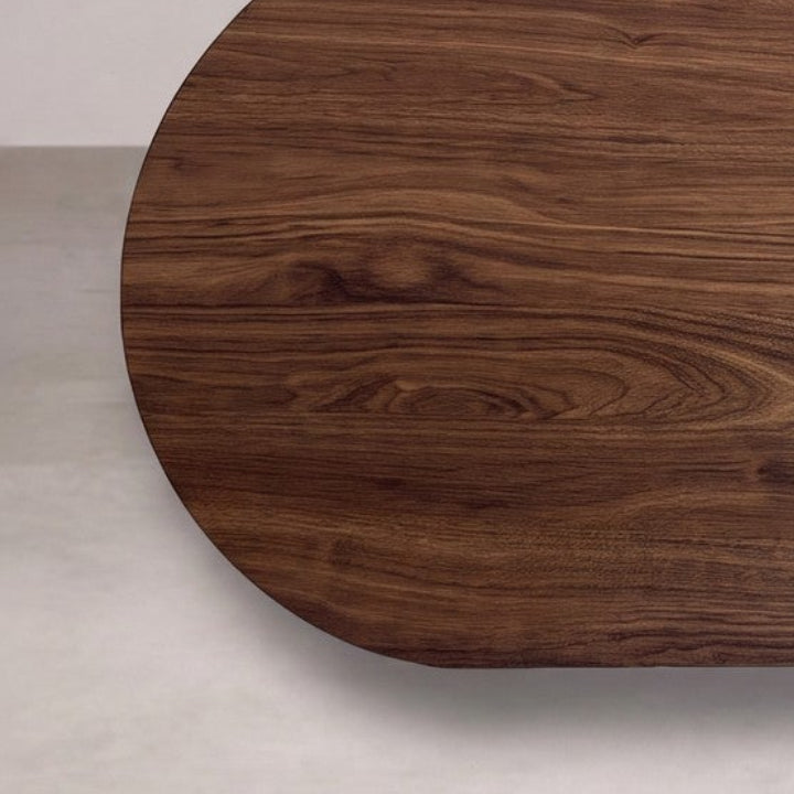 Table basse FOREST en effet bois noyer, photo 4 sur 4